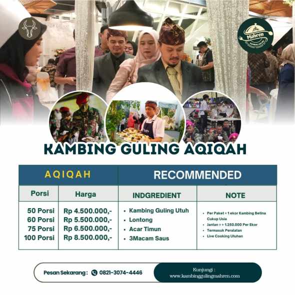 kambing guling aqiqah